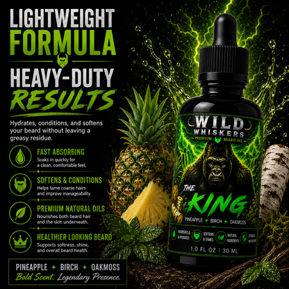 The King Premium Beard Oil
