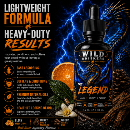 The Legend Premium Beard Oil