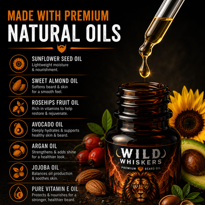 The Alpha Premium Beard Oil