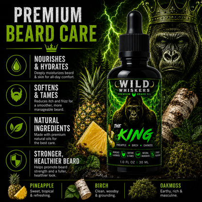 The King Premium Beard Oil