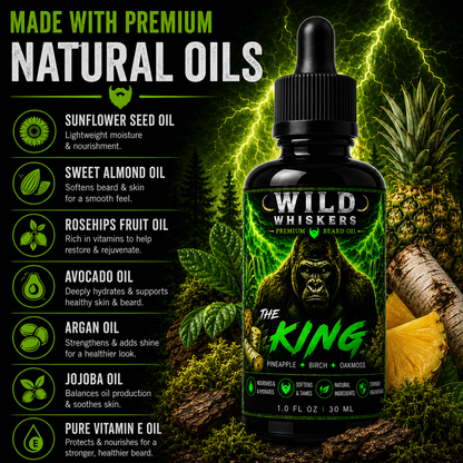 The King Premium Beard Oil