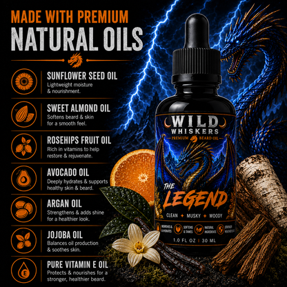 The Legend Premium Beard Oil
